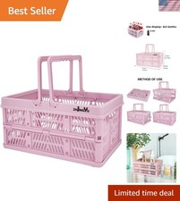 crates for storage,plastic baskets for organizing,collapsible shopping basket...