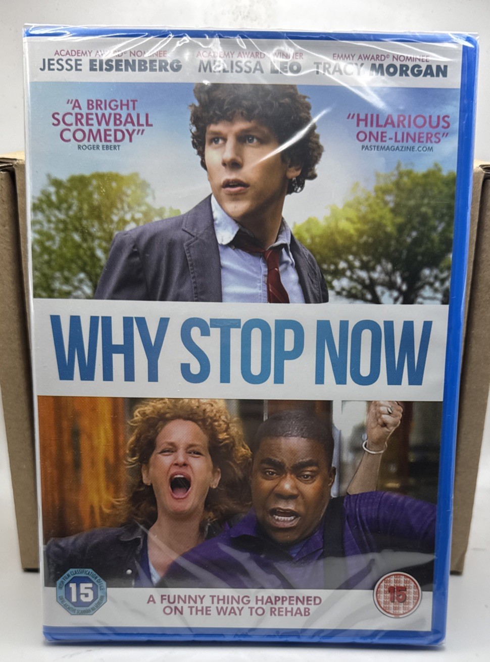 Why Stop Now - DVD - Brand New & Sealed **FREE P&P**