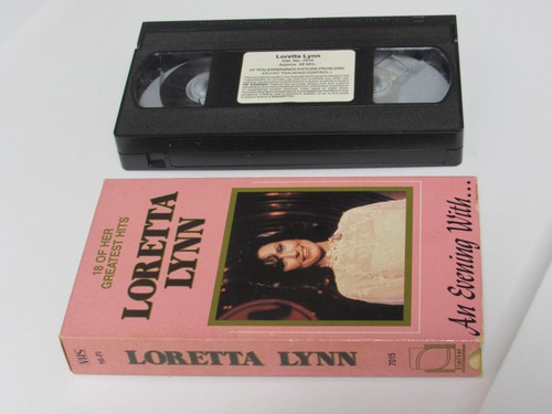 LORETTA LYNN An Evening With 18 Greatest Hits Live (VHS, 1978) Concert FREE - Picture 3 of 3