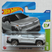 Hot Wheels Chevy Chevrolet Silverado Ev Rst Pickup Hellgrau Neu/Ovp Hw Mattel