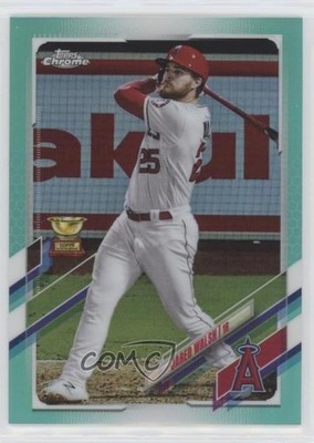 2021 Topps Chrome Aqua Refractor 20/199 Jared Walsh #199 07m4