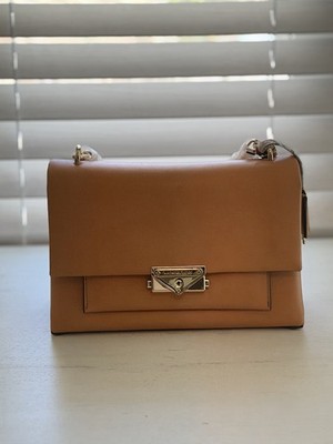 Michael Kors Women Cece Medium Shoulder Bag Cider NWT