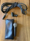 Shure Sm58 Cardioid Dynamic Vocal Microphone With Bag, Clip & Cord Tested/ Works