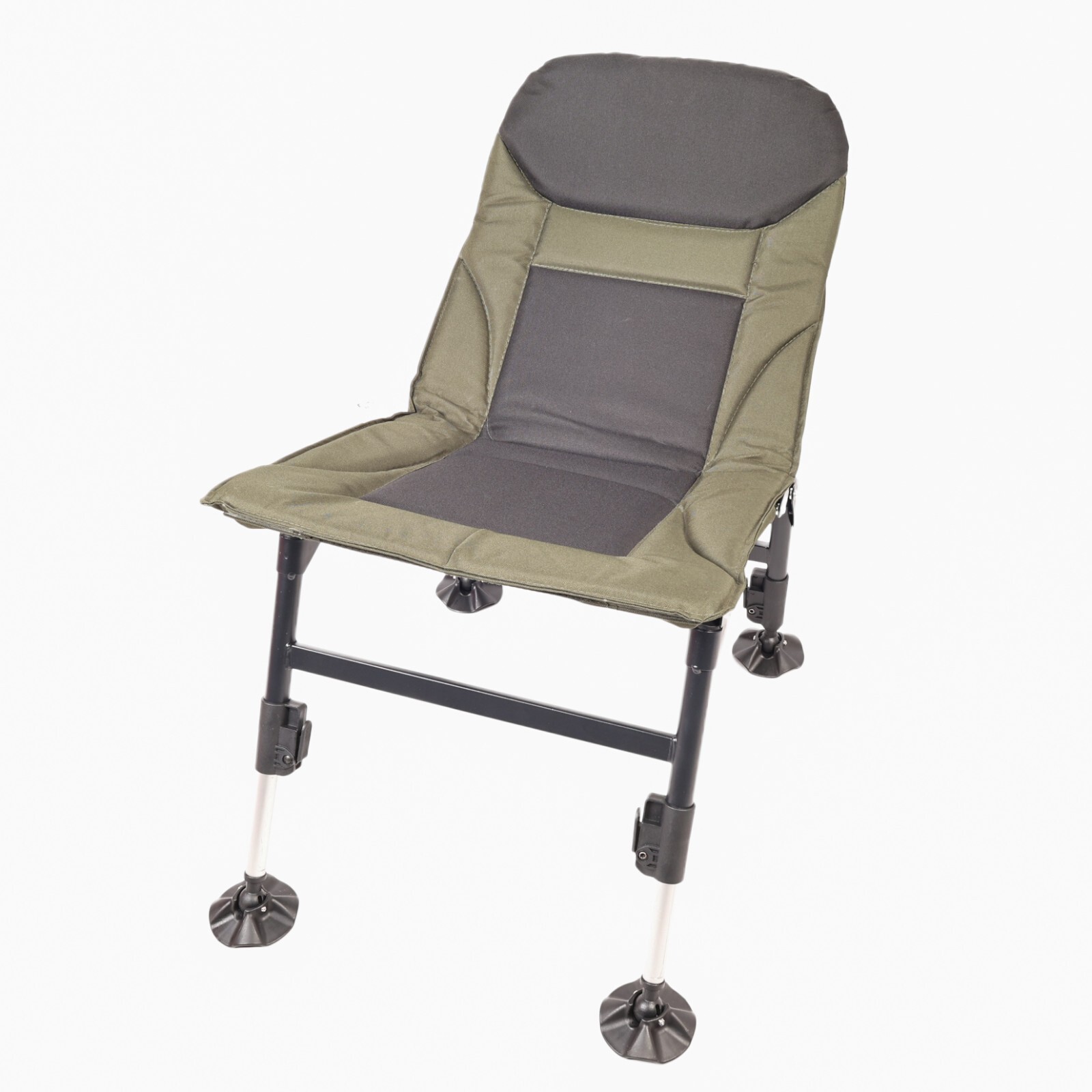 TCTNT Premium Fishing Carp Coarse Camping Chair With Large Adjustable Mud Feet