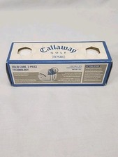 Callaway HX Pearl Golf Balls Sleeve of 3 Exceptional Distance Soft Feel