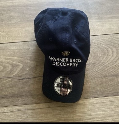 Dark Navy Blue Warner Brothers Discovery 9Twenty Strapback Hat Cap