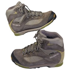 Stivali da trekking uomo Dolomite Zernez GTX impermeabili UK 7 Vibram grigio verde trekking
