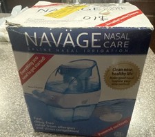 Navage Nasal Irrigator Drug-Free Powered Suction, White/Blue, SDG-2