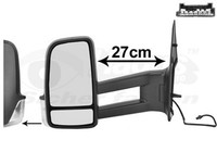 AußEnspiegel Hagus VAN Wezel 5862823 FüR Crafter 30 50 35 VW Komplettspiegel Bus