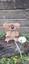 Vintage Kangaroo Fur Koala Bear . Australian Souvenir Collectable