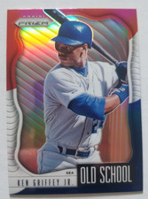 2021 Panini Prizm- Ken Griffey Jr Old School Red White & Blue Prizm #OS-2