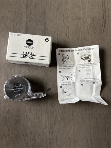 Konica Minolta Staples MS-3A | Open Box | Genuine OEM 4447-101 | eBay