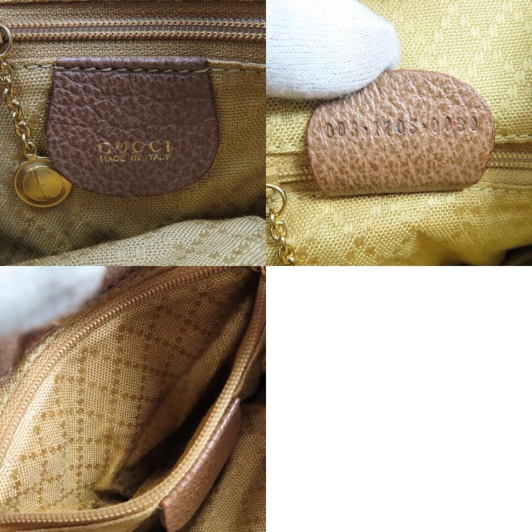 Gucci Vintage Bamboo Line Backpack Brown Leather Women's Used image 10