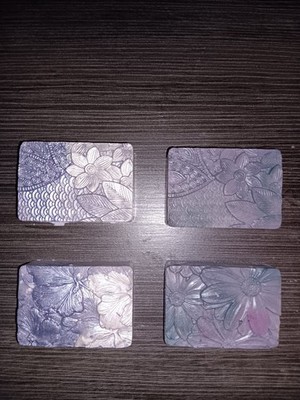 Handmade Soap Set Of 4 (Blackberry Vanilla/blue Coconut)