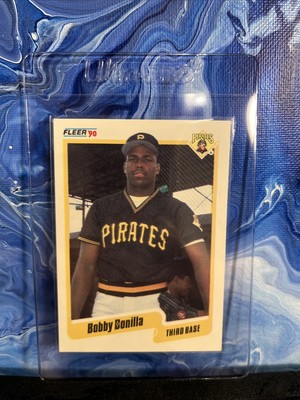 RARE 1990 FLEER BOBBY BONILLA #462 ERROR BASEBALL CARD | eBay
