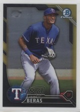 2016 Bowman Chrome Prospects Black & Gold Refractor Jairo Beras #BCP227 0x1