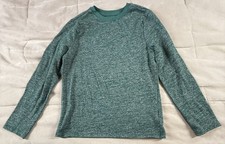 Cat Jack Boys Long Sleeve Crew Neck Pullover Sweatshirt Green Size M 8/10