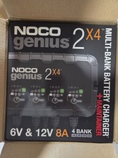 NOCO GENIUS2X4 4-Bank Battery Charger 12V 8A ...