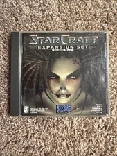 Starcraft Brood War Expansion Set (Windows PC MAC CD, 1998)