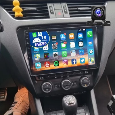 Für SKODA Octavia III 3 5E 2013-2018 Android16 Carplay Autoradio GPS Navi SWC BT