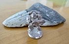 Will's Attic - 1.6 oz .925 Silver Warhammer Infantry Inspired Figure.