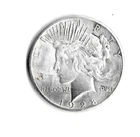 1928 Peace Dollar - Key Date - Cleaned     VF-5