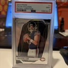 2025 Panini Donruss Caleb Williams No 1 Chicago Bears PSA 9 Mint