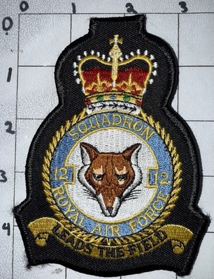 GWOT Era RAF Royal Air Force Number NO. 12 Squadron Patch (3)