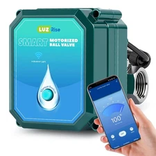 Smart Motorized Ball Valve with Remote Control- Automatic Water Shut-Off, 0-1...