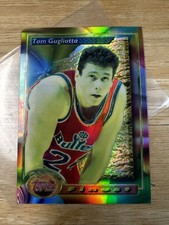 1993-94 Topps Finest - Tom Gugliotta #137 Refractor (1st Topps BSK Refractor)