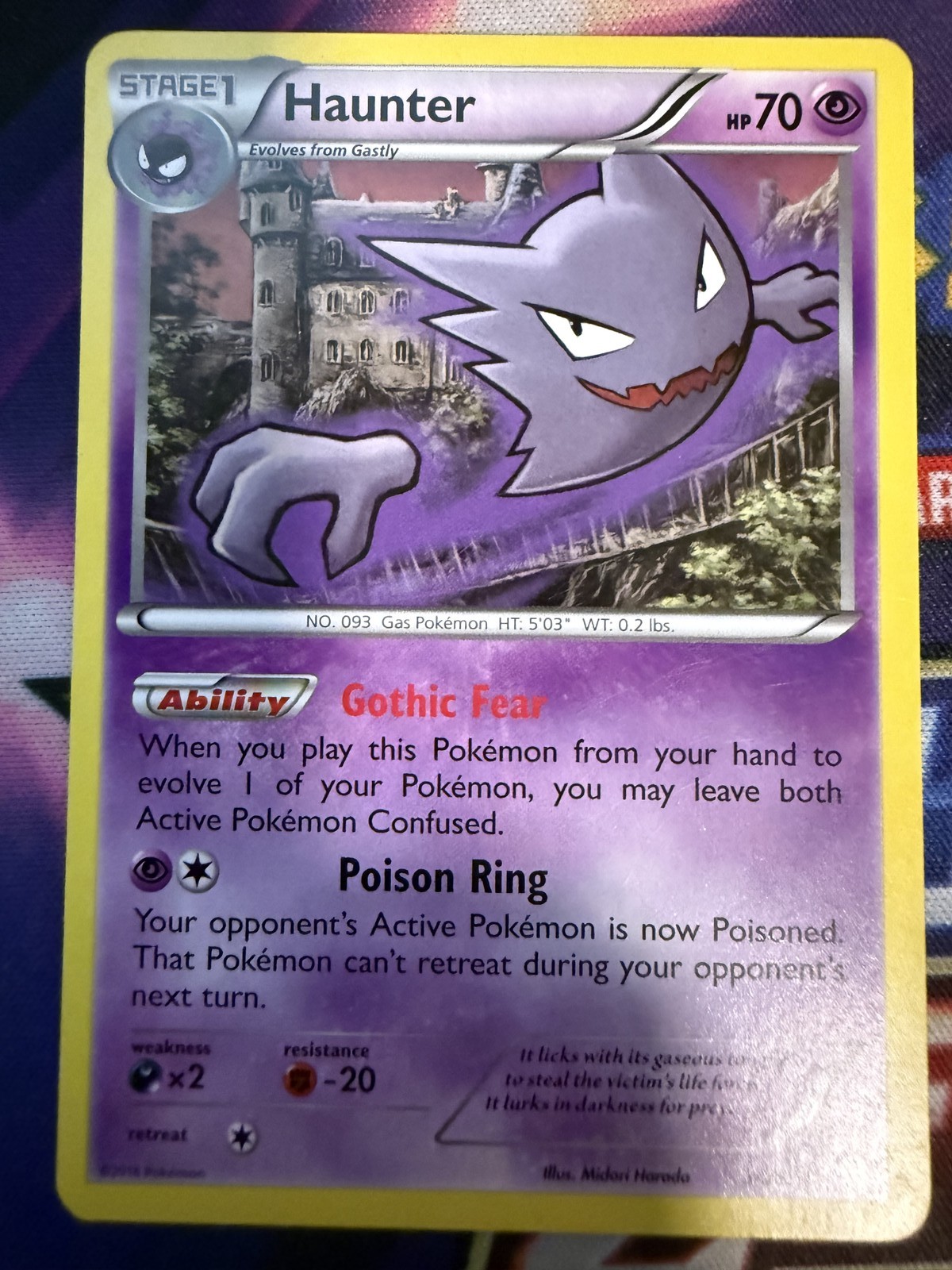 Haunter Uncommon XY - BREAKthrough 59/162 LP
