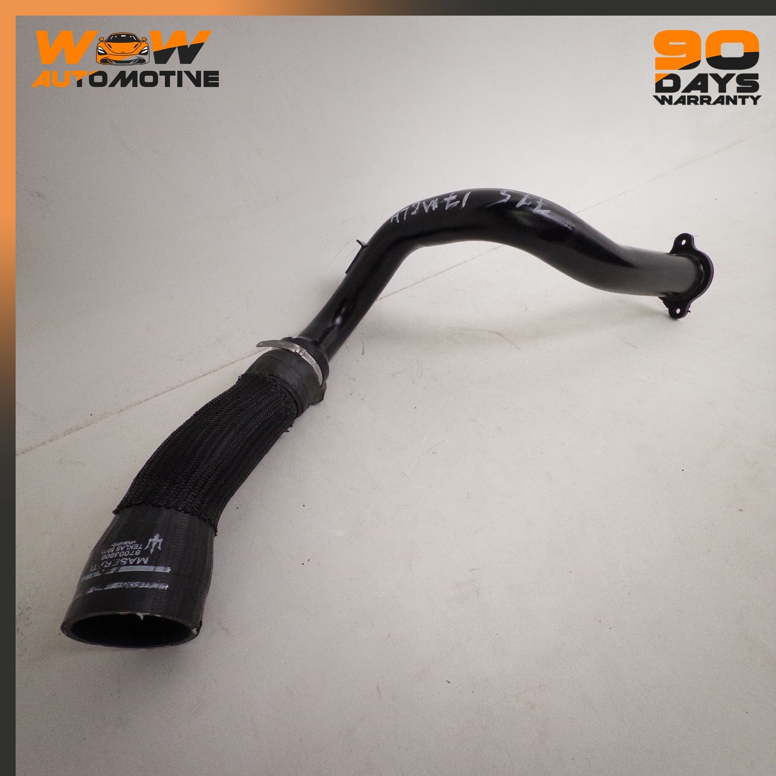13-19 MASERATI GHIBLI 3.0L ENGINE LEFT INTERCOOLER AIR DUCT HOSE PIPE OEM