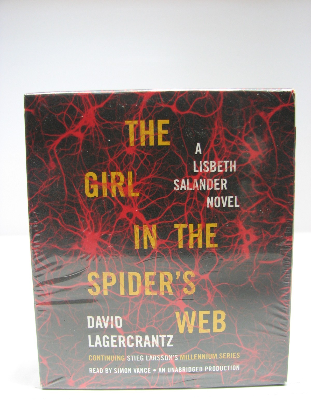 The Girl in the Spider's Web - Unabridged - Simon Vance. 11 CD. NEW / SEALED
