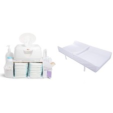 Diaper Change Organizer  Secure Grip  Contoured Baby