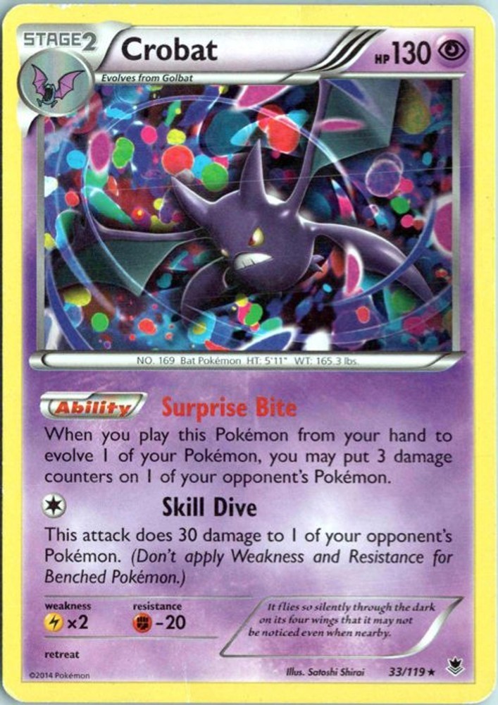 Crobat 33/119 XY - Phantom Forces - LP