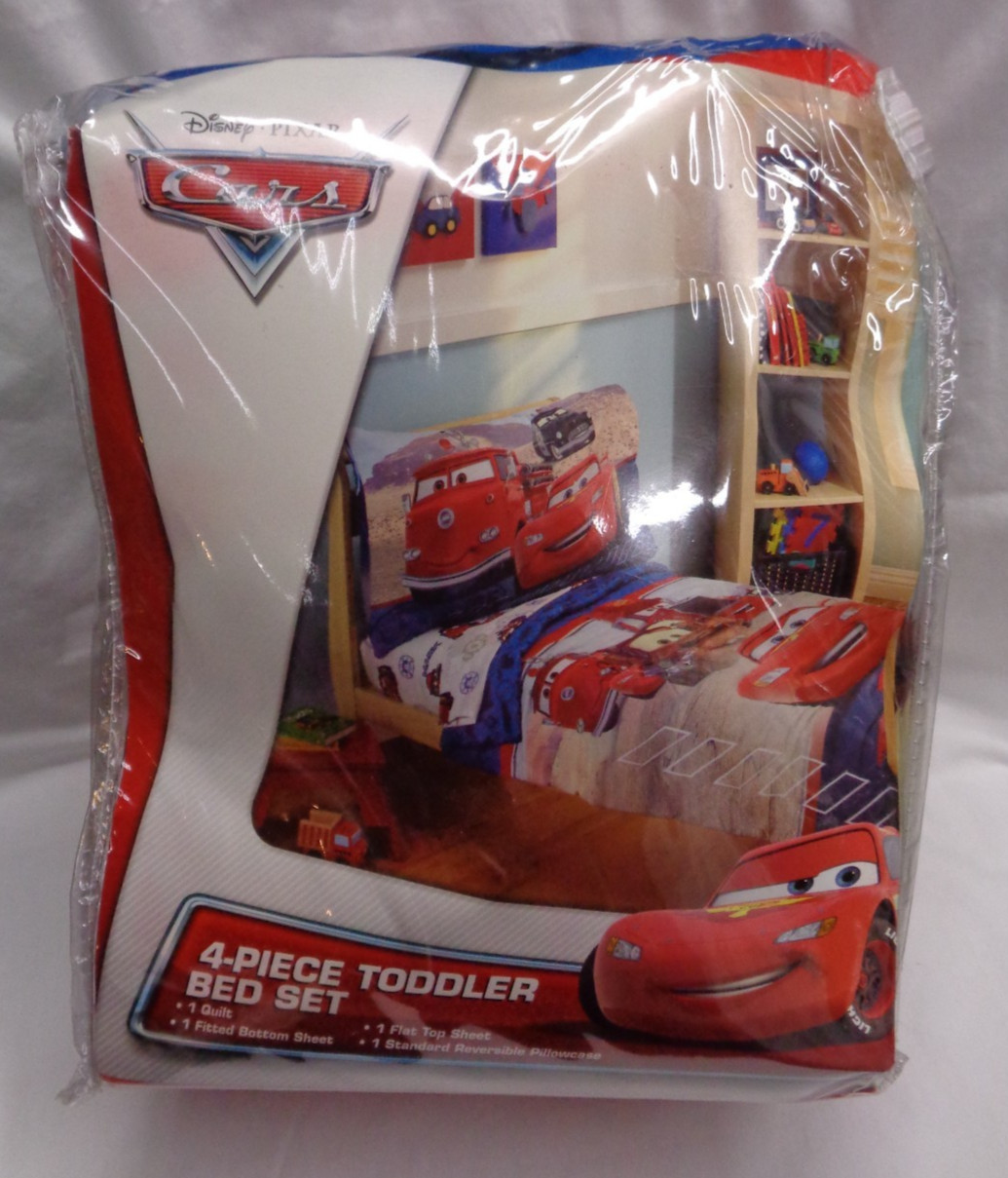 Set letto Disney Pixar Cars per bambini - 4 pezzi