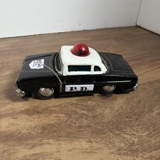 Vintage Tin Friction Police Sparkling Car MF900- China