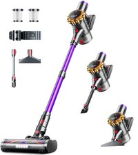 Cordless Vacuum Cleaner,Upgraded 550W 45KPA 60Mins Vacuum Cleaners for Home,Self