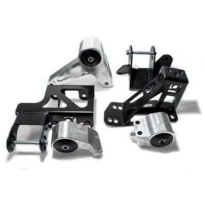 Innovative for 92-95 Civic K-Series Silver Aluminum Mounts 75A Bushings (Not K24