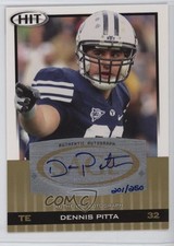 2010 SAGE Hit Gold Auto 201/250 Dennis Pitta #A32 Auto 14tz