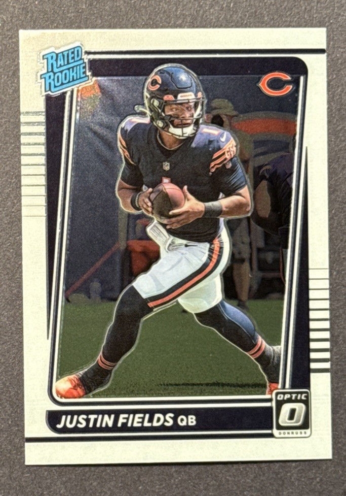 2021 Panini Donruss Optic - Rated Rookie Justin Fields #204 (RC)