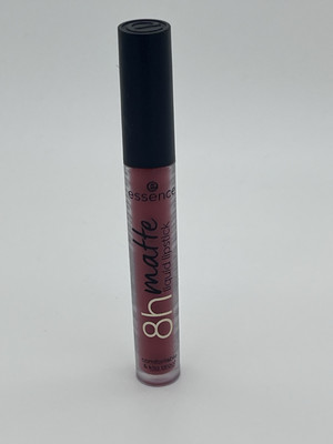 ESSENCE 8H Matte Liquid Lipstick 2,5ml Soft Red Kiss-Proof Lasting NEU UNGEÖFFNET