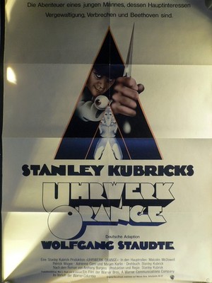 Uhrwerk Orange - Stanley Kubrick Adrienne Corri - Filmposter A1 84x60cm gefaltet