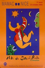 Niki de Saint  PHALLE  - 2002 - La Donation - MAMAC de Nice - Affiche Originale