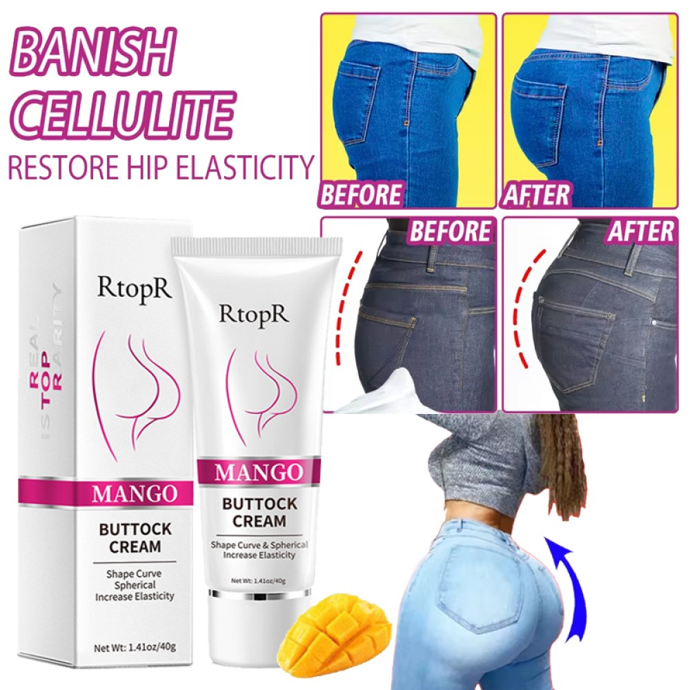 Buttock Enhancement Cream Butt Enlargement Booty Hip Lift Up Enhance Fast Cream.