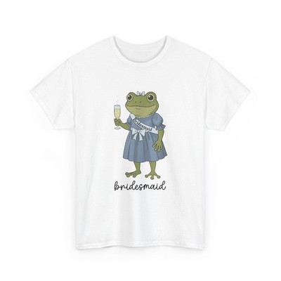 Bridal Frog Party Bridesmaids T-Shirt, MOG & Mob Wedding Funny T-Shirt
