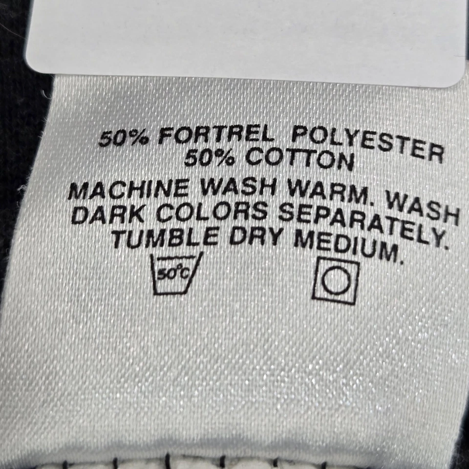 Sudadera DE COLECCIÓN Planet Hollywood Hombres M Negra Polar Santa Ana CA Hecha en EE. UU. Foto 3 de 4