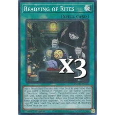 3X Readying of Rites DUAD-EN086 SR Duelist's Advance NM 1st Ed YUGIOH