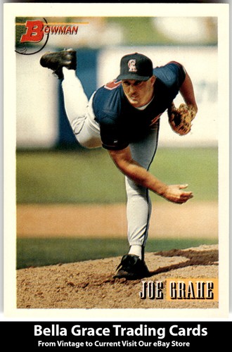 1993 Bowman Joe Grahe #201 card