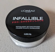 NEW L'Oréal INFALLIBLE PRO-SWEEP & LOCK Setting Powder 610 Translucent